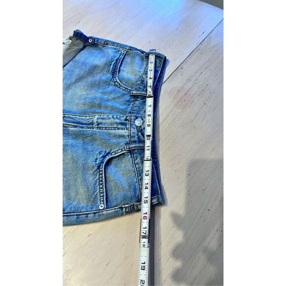 ANTHROPOLOGIE PILCRO WOMENS DENIM JEAN SHORTS WOMENS SIZE 27 - Picture 7 of 12
